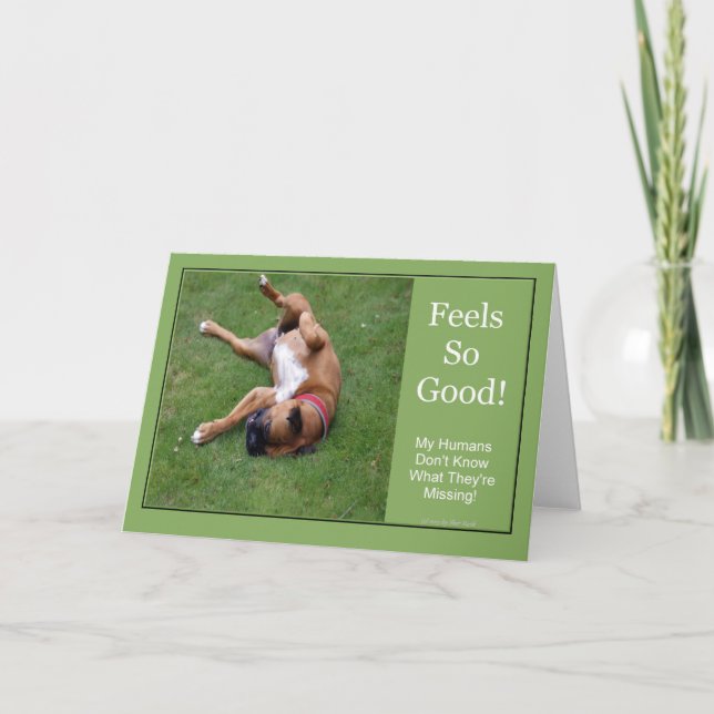 Sente-Se Tão Bom Cartão De Saudação (Frente)