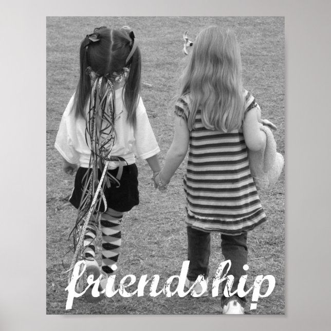Sentimental Friendship Decor 8x10 Poster (Frente)