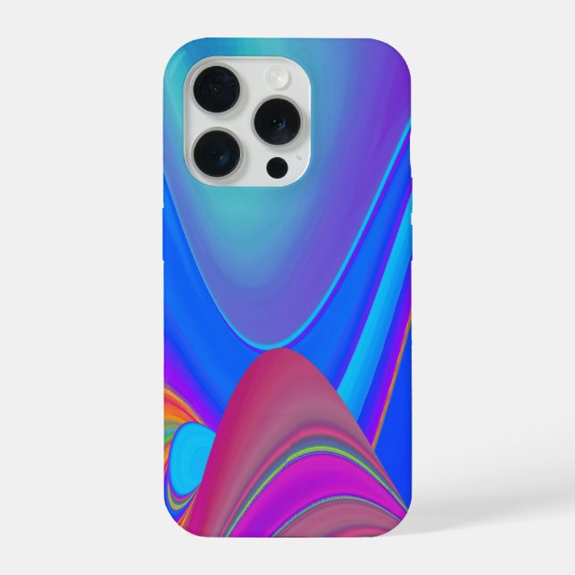 Sentimento de verão, Arte abstrata 3D em arco-íris (Verso)