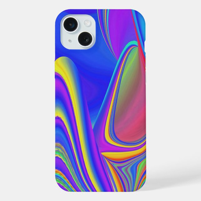 Sentimento de verão, Arte abstrata em arco-íris 3D (Verso)