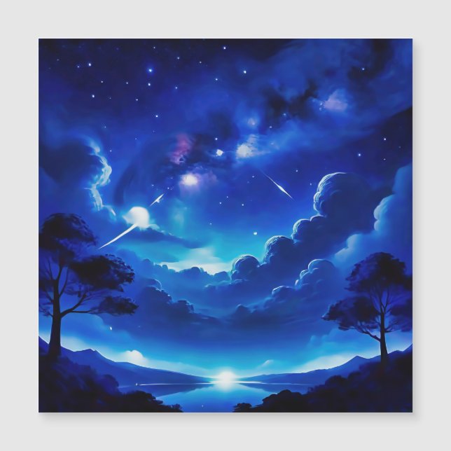 Sentir-Se Perdido? Deixe o céu noturno inspirá-lo (Frente)