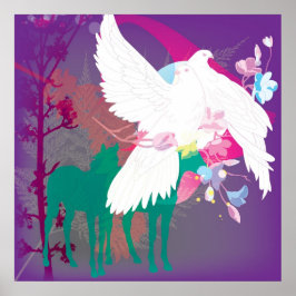 "Sentir-se vivo" Grande Poster Impressão