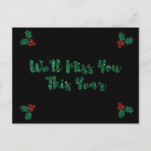 Sentiremos sua falta do Cartão de Férias de Distân