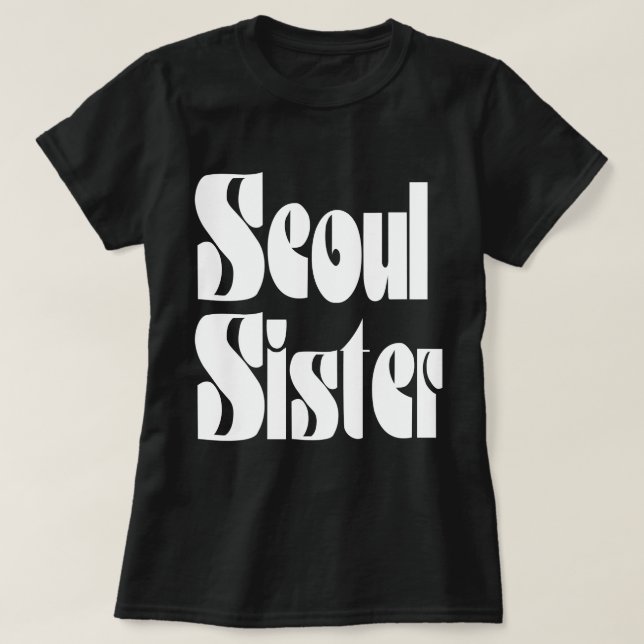 Seoul Irmã T-Shirt (Frente do Design)
