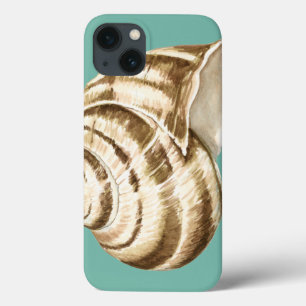Sepia Striped Shell em Teal