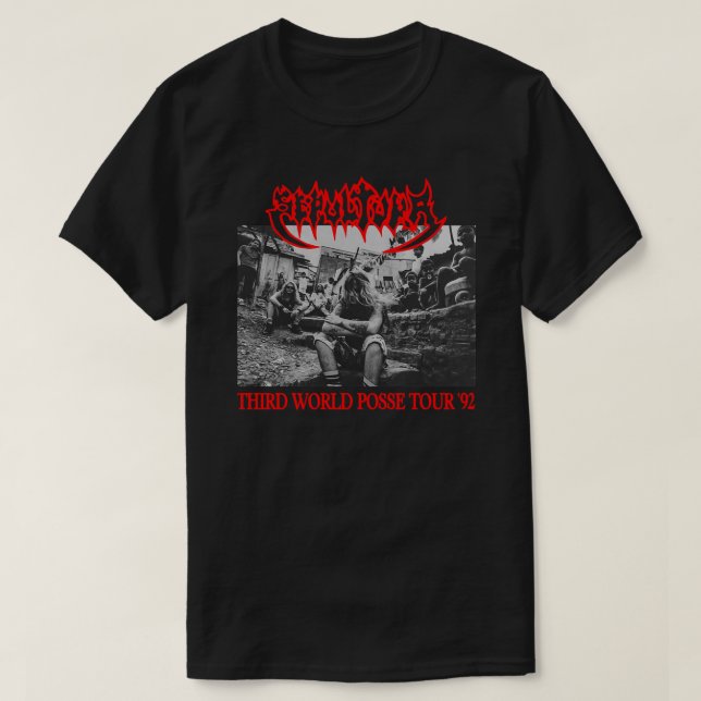 Sepultura Third World Posse Essential T-Shirt (Frente do Design)