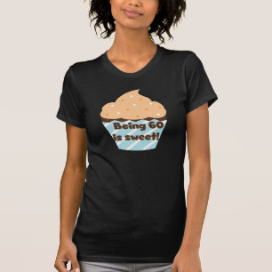 Ser 60 é t-shirt e presentes doces