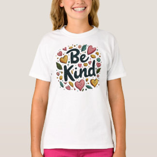 Ser Bastante Positivo, T-Shirt das Crianças com Co