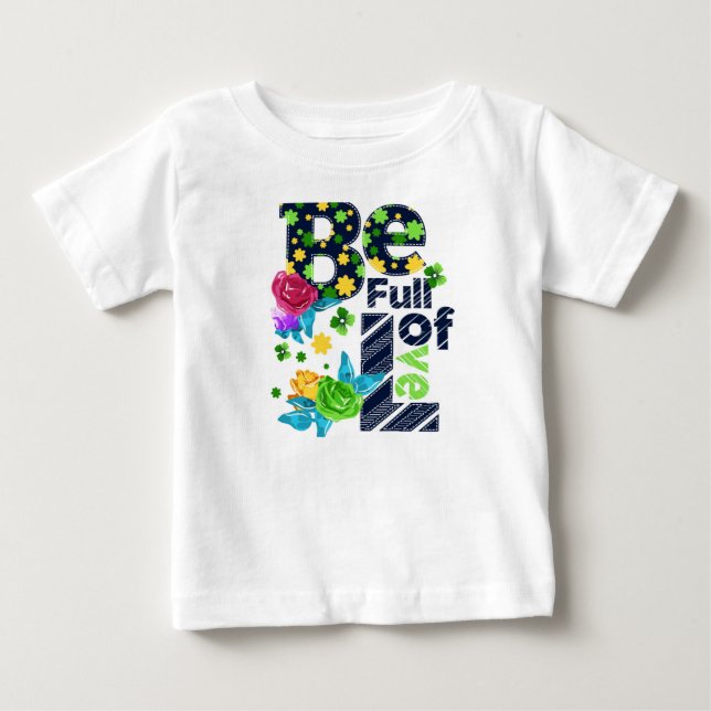 Ser Cheio de T-Shirt para Crianças de Amor (Frente)