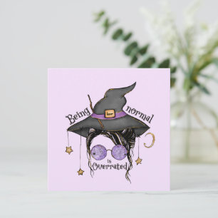Ser Normal É Sobrevalorizado - Witch Halloween