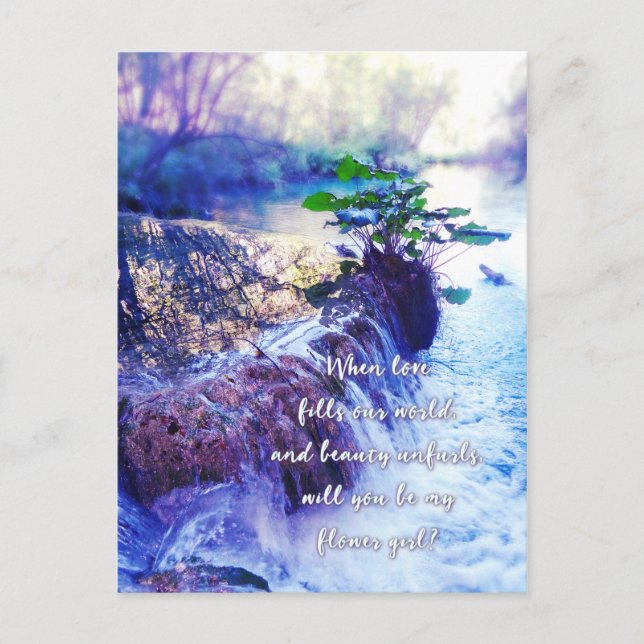 ser o meu convite para a menina das flores (Frente)