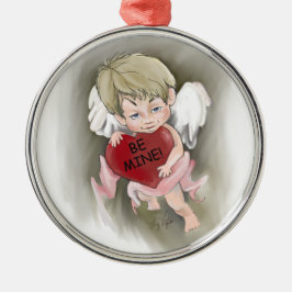 Ser Ornamento Redondo Premium com Namorados