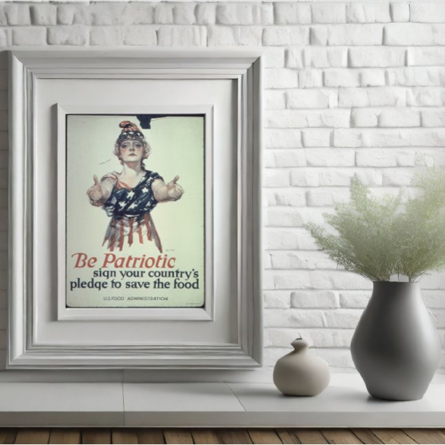 Ser Poster Patriótico (Criador carregado)