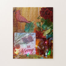 Ser Quebra-cabeça Cardinal de Feliz