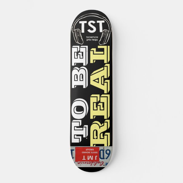 SER REAL Skateboard (Frente)