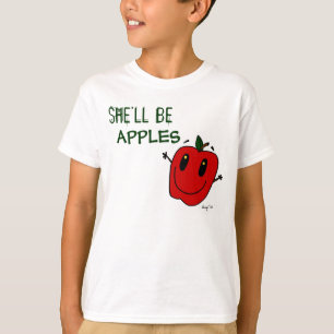 SERÁ t-shirt básico dos miúdos das MAÇÃS