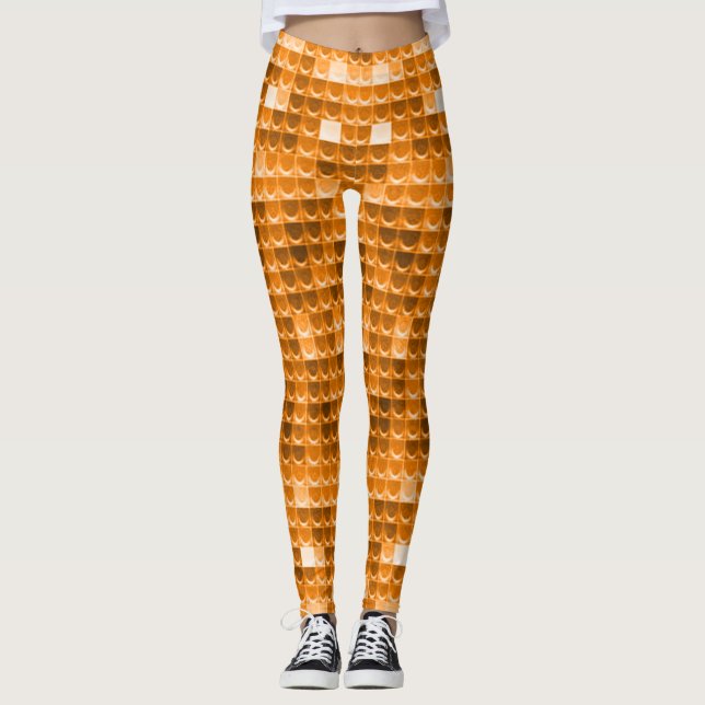 Sereia Colorida Scales Leggings Fantasy (Frente)
