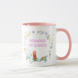 Sereia da caneca da honra
