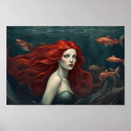 Sereia da Poster profunda
