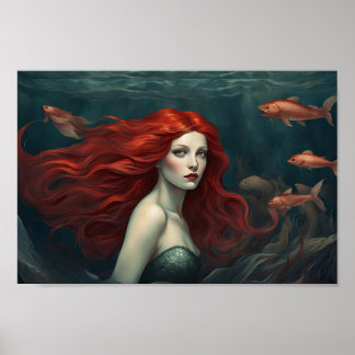 Sereia da Poster profunda