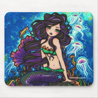 Sereia de "Kathleen" e medusa Mousepad