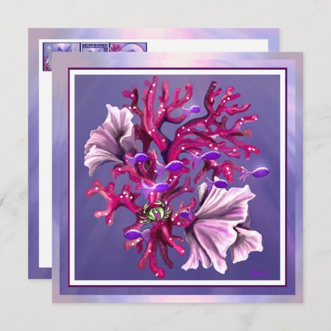 Sereia do Oceano Roxo (Frente/Verso)