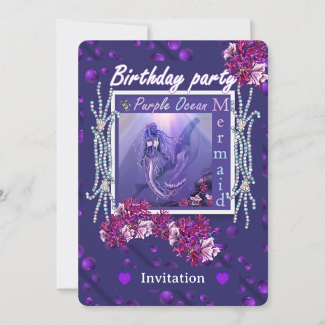 Sereia do Oceano Roxo (Frente)