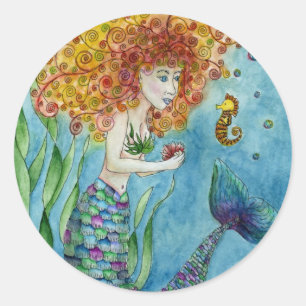 Sereia - etiqueta do cavalo marinho