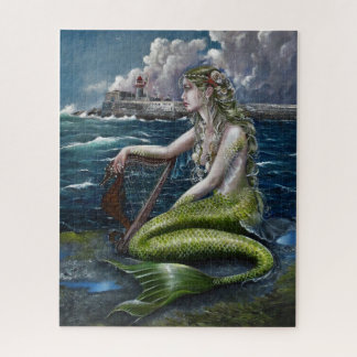 Sereia Irlandesa com quebra-cabeça harp jigsee