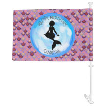 Sereia Mar Roxo, Cinza Rosa, Bandeira