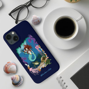 Sereia Mística Fantasia Oceânica Vida Marinha Azul