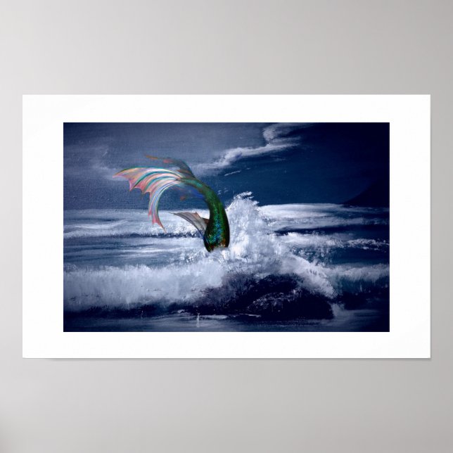 Sereia na Poster da Noite (Frente)