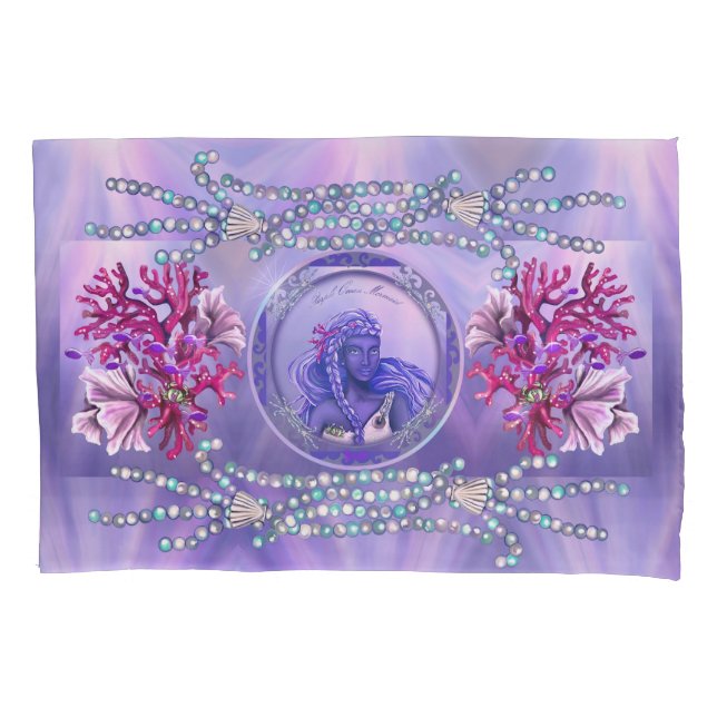 Sereia oceânica roxa (Frente)