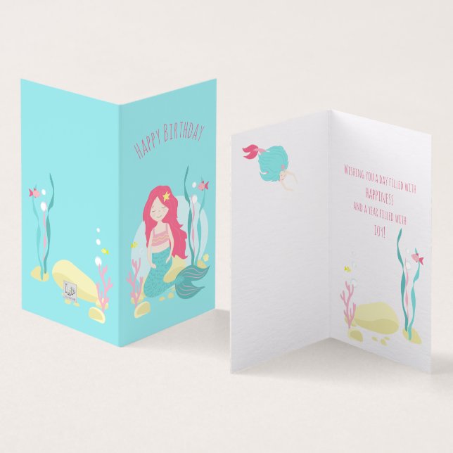 Sereia, Rosa e Noite de Casa para Menina (Interior e exterior)