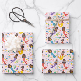 Sereias Afro-Americanas Personalizadas Onda Estrel