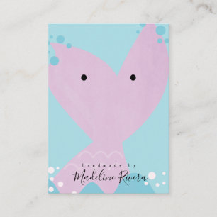 Sereias com Aquarela Cartões de Exibição Artisan E