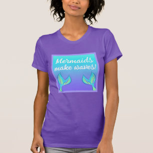Sereias fazem T-Shirt com ondas