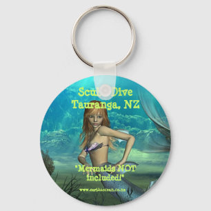 "Sereias não incluídas!" Chaveiro