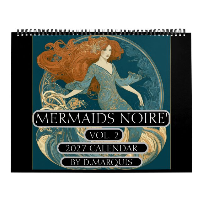 SEREIAS NOIRE' VOL.2 CALENDÁRIO 2027 (Capa)