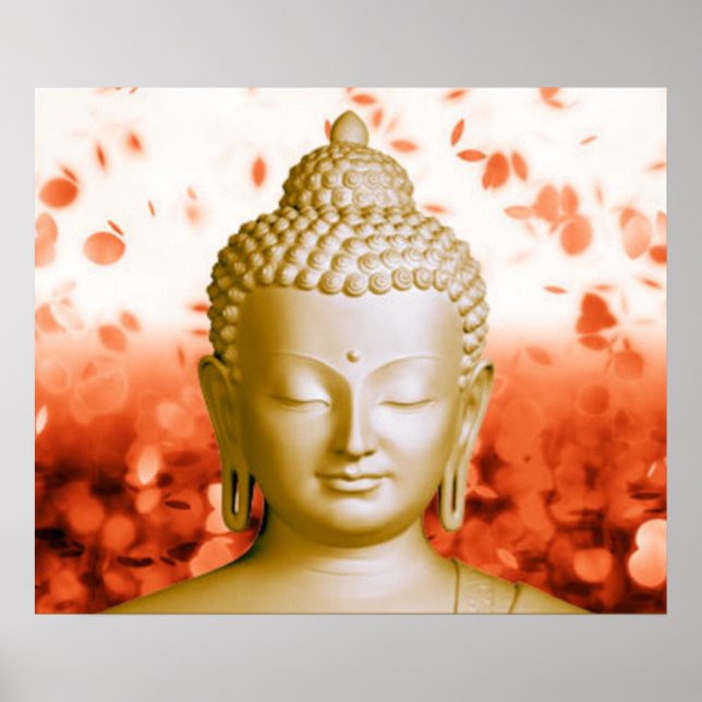 Serene Buddha poster (Frente)