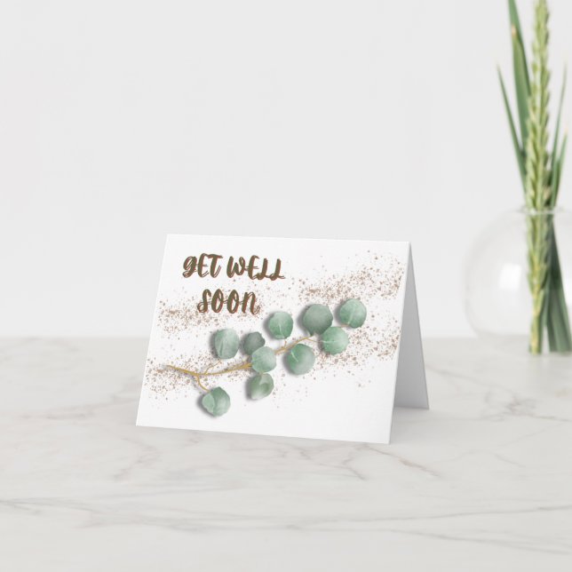 Serene Healing: Consiga Bem Em Breve Um Cartão De  (Frente)