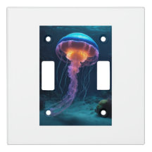 Serene Jellyfish: Tranquilidade na Arte