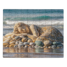 Serene Seascape: uma Quebra-cabeça pacífica