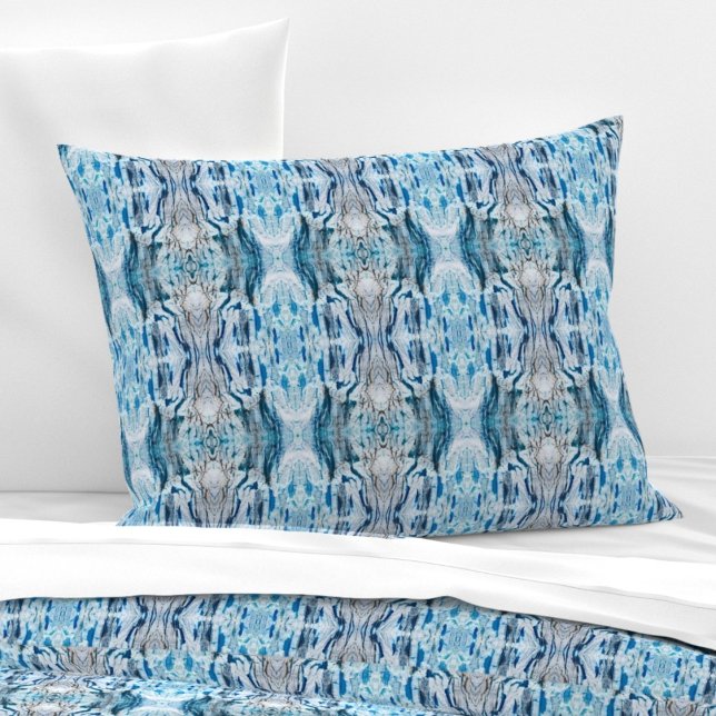 Serene symmetric ice blue M-size abstract pattern (Criador carregado)