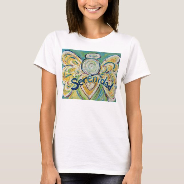 Serenidad Inspiration Angel T-Shirt (Frente) (Frente)