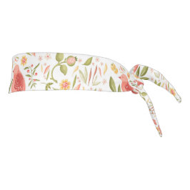 Serenidade Floral – Olhar Elegante de Aves Botânic