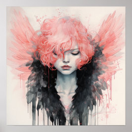 Serenidade Guardiã: Poster de Anjo Gracioso