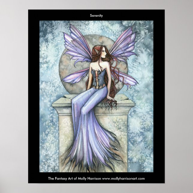 Serenity Fairy Poster por Molly Harrison (Frente)