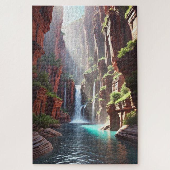 Serenity Falls: Quebra-Cabeça da Fuga do Majestoso (Vertical)
