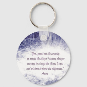 Serenity Prayer chaveiro